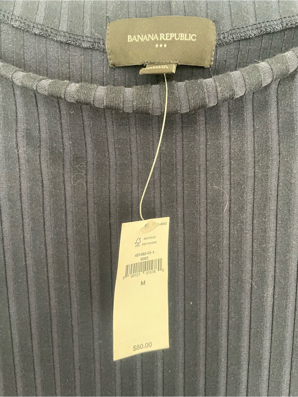 Banana Republic wide rib midi dress - Picture 6 of 6